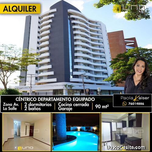 Moderno departamento en alquiler, Equipetrol