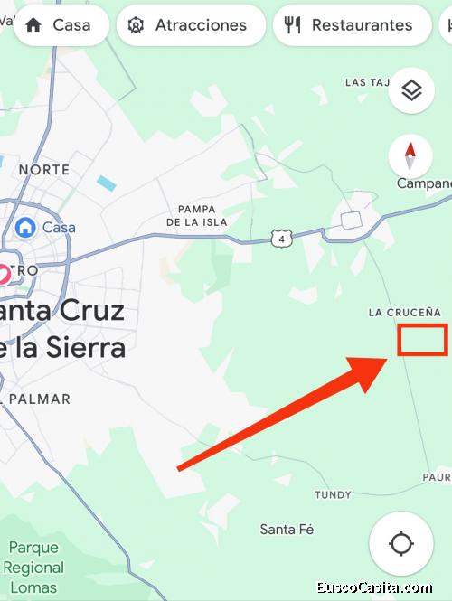 Vendo 3 hectáreas en cotoca carretera a Paurito 