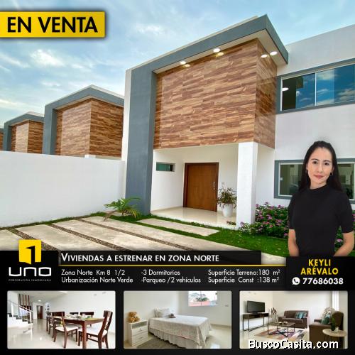 CASAS EN VENTA  ZONA NORTE -KM8 3 Dormitorios