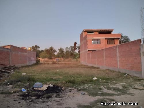 Lote en venta en Colcapirhua 