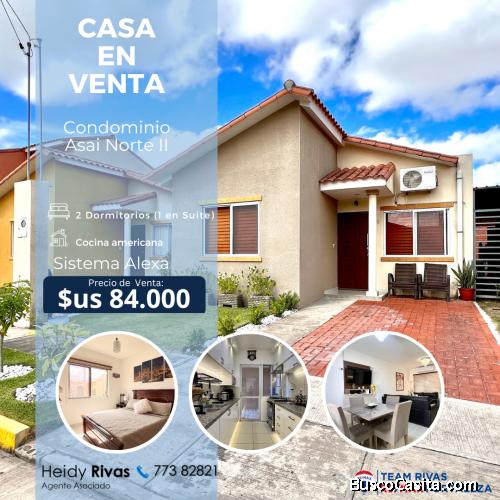 Casa dentro de condominio Zona Norte