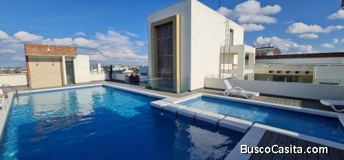 HERMOSO DEPARTAMENTO DENTRO DEL PRIMER ANILLO EN CONDOMINIO ALEGRANZA