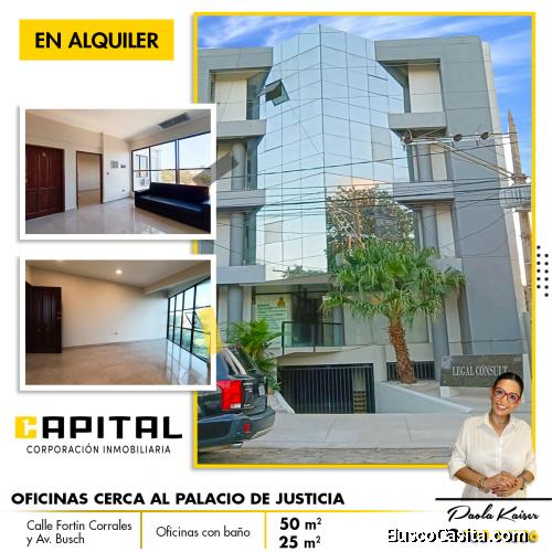 Oficinas en alquiler en Santa Cruz