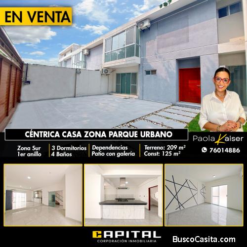 Oferta, Casa en venta, cerca al Parque Urbano, Santa Cruz