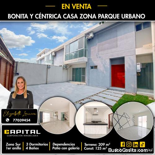 Casa centrica en venta zona sur Parque Urbano