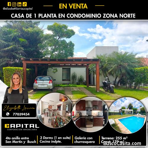 Casa en venta zona norte condominio Costa Blanca II