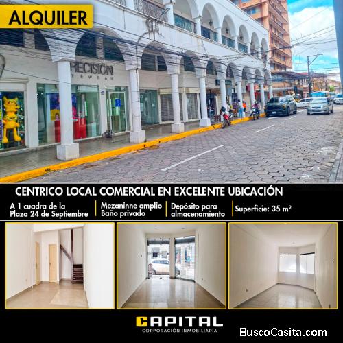 CENTRICA OFICINA EN ALQUILER!!