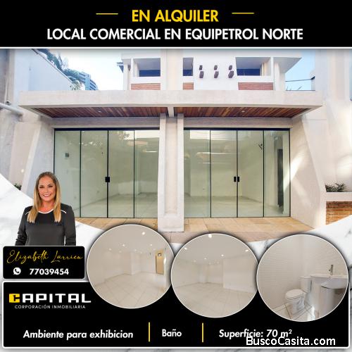 Local comercial zona Equipetrol Norte