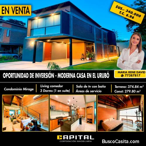Moderna casa estilo industrial EN VENTA
