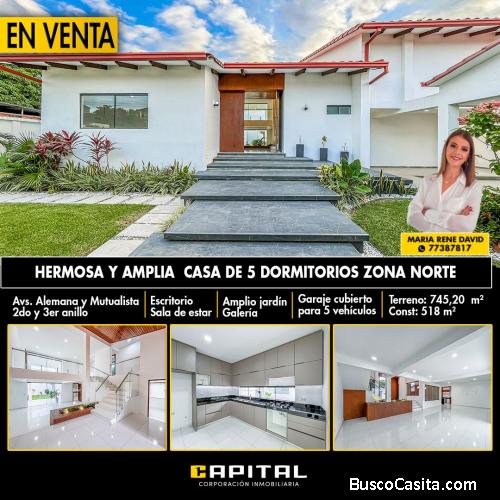 CASA EN VENTA ENTRE AVENIDAS ALEMANA Y MUTUALISTA!!
