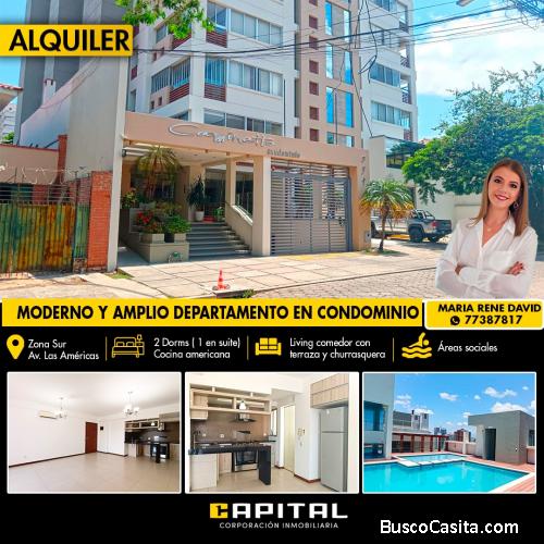 DEPARTAMENTO EN ALQUILER – EDIFICIO CAMINETTO