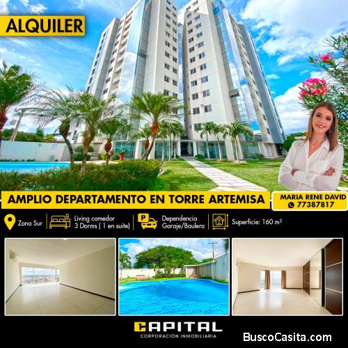 DEPARTAMENTO EN ALQUILER EN TORRE ARTEMISA!!