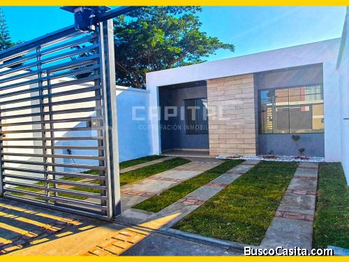 MODERNA CASA EN VENTA DE UNA PLANTA
