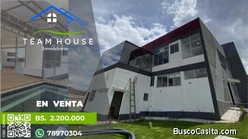 ‼ACHUMANI‼, bella casa con piscina en venta