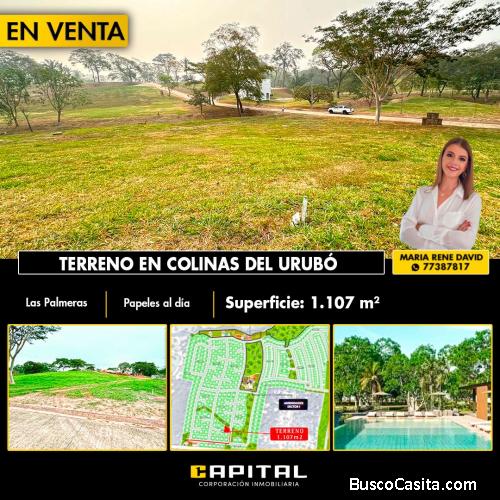 TERRENO EN VENTA – COLINAS DEL URUBO LAS PALMERAS