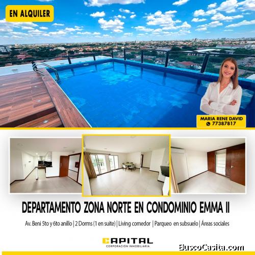 DEPARTAMENTO EN ALQUILER – EDIFICIO EMMA II