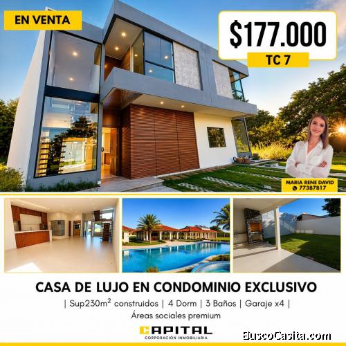 CASA EN VENTA – 4 DORMITORIOS  ZONA NORTE