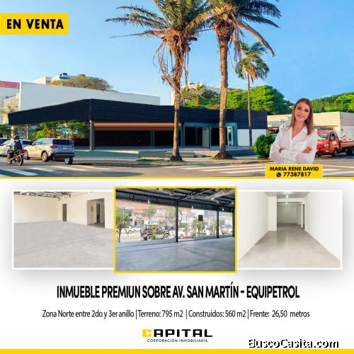 INMUEBLE COMERCIAL EN VENTA SOBRE AVENIDA SAN MARTIN - EQUIPETROL