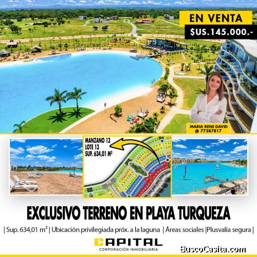 TERRENO EN VENTA – PLAYA TURQUESA
