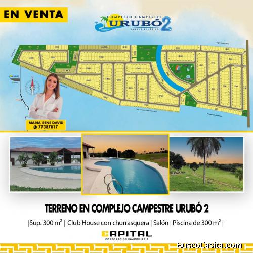 TERRENO EN VENTA EN COMPLEJO CAMPESTRE URUBO 2