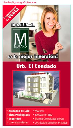 Departamentos de lujo en el condado
