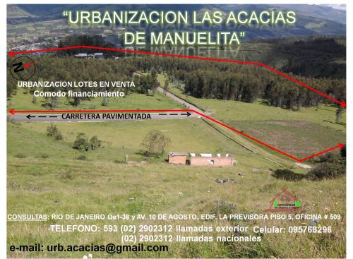 VENTA DE LOTES EN URBANIZACION LAS ACACIAS DE MANUELITA