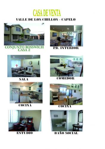 Casa amoblada de venta 