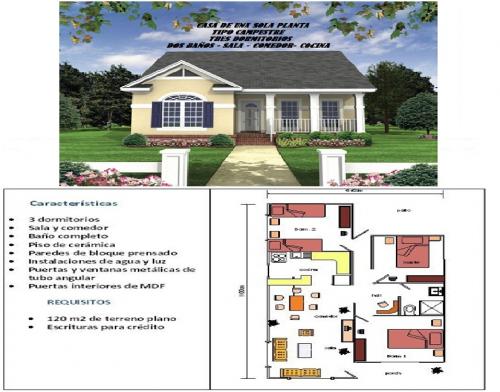 TU ESPACIO EN TU PROPIO TERRENO CONSTRUYE CON NOSOTROS HAS LO ¡YA!