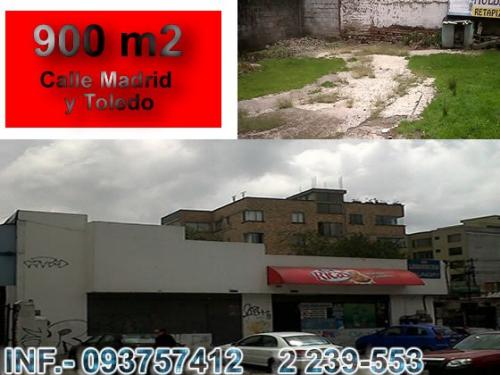 TERRENO EN VENTA   900 M2   MADRID Y TOLEDO 