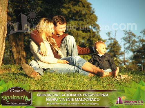 Quintas Vacacionales PROVVIDENZA  1000 M2 Pedro Vincente Maldonado