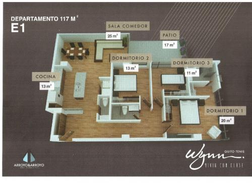 VENDO DEPARTAMENTO A ESTRENAR 117M