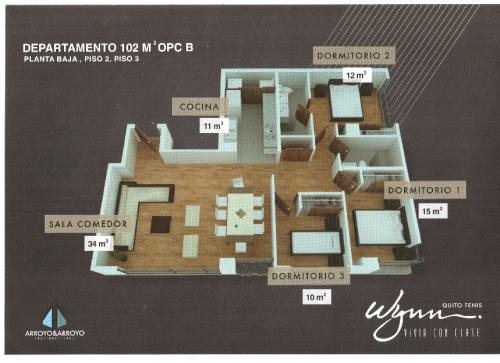 VENDO HERMOSO DEPARTAMENTO TORRES WINN 102M