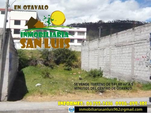 TERRENO DE 141.60 m² A 5 MINUTOS DEL CENTRO