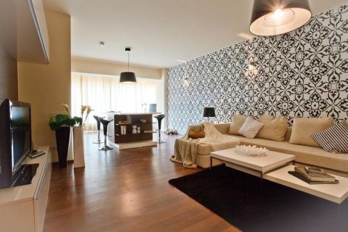 Apartamento amueblado moderno