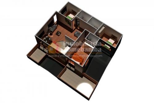 DEPARTAMENTO DE 2 HABITACIONES SECTOR REMIGIO CRESPO