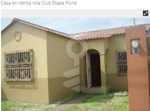 VILLA CLUB FLORAL VENDO CASA 1 PLANTA