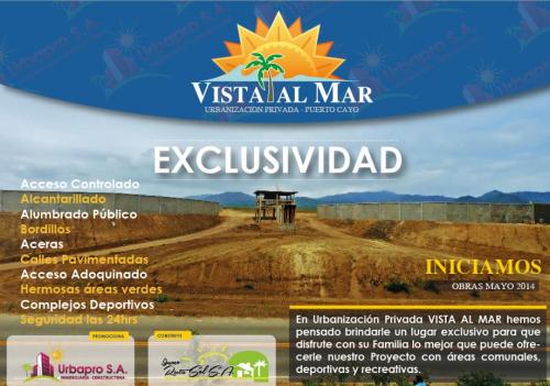 DE OPORTUNIDAD VENTA  DE TERRENOS EN MANABI RUTA DEL SOL  VISTA AL MAR LE OFRECE TERRENOS DESDE 135M2