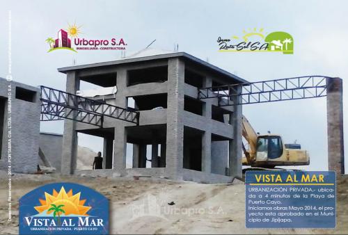 URBANIZACIÓN VISTA AL MAR LE OFRECE TERRENOS DESDE $8100