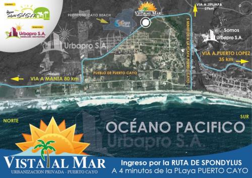EXCLUSIVO PROYECTO EN MANTA VISTA AL MAR LE OFRECE TERRENOS DESDE 200M2
