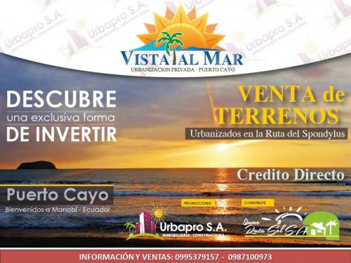 COMPRA TU LOTE UBICADO A SOLO PASOS DEL MAR