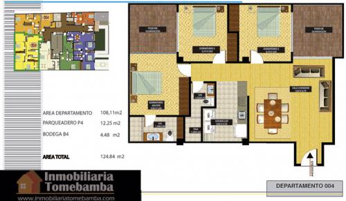DEPARTAMENTO DE VENTA CON ACABADOS DE PRIMERA SECTOR ORDÓÑEZ LASSO