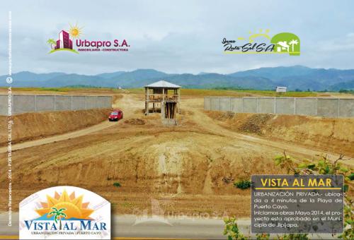 COMPRE SU LOTE A CREDITO JUNTO A LAS PLAYAS EN MANTA