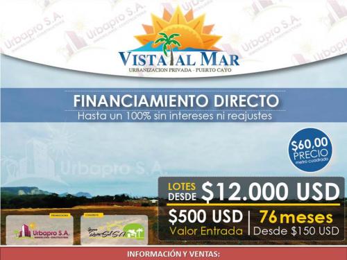 LOTES EN VISTA AL MAR, ELIJE HOY EL TUYO