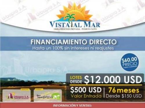 NUEVOS LOTES CON GRAN VISTA AL MAR
