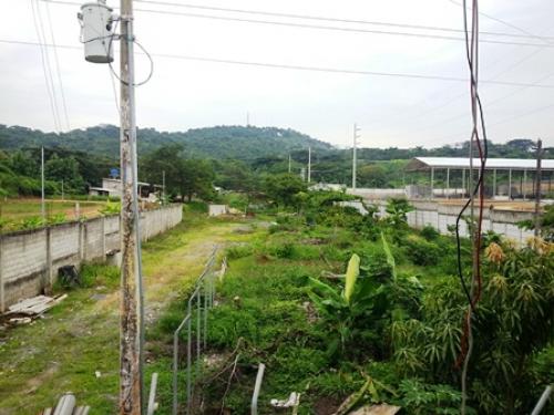 TERRENO EN KM.  24.6 VIA DAULE  (PLENA ZONA INDUSTRIAL)