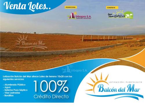 TERRENOS DE VENTA POR LA RUTA DEL SPONDYLUS