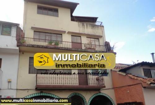 Venta de Hermosa Casa rentera a crédito sector Centro de la Ciudad