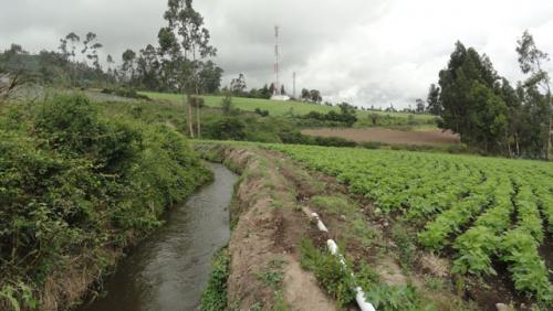 VENDO HERMOSA PROPIEDAD EN ATUNTAQUI CON AGUA DE RIEGO