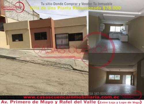 CASA ECONOMICA REFACCIONADA CDLA LA CALERA 