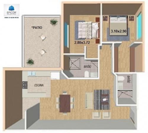 HERMOSOS DEPARTAMENTOS 2 DORMITORIOS A ESTRENAR EXCELENTE UBICACIÓN